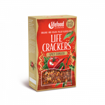 Lněné krekry mexické BIO RAW 90 g 