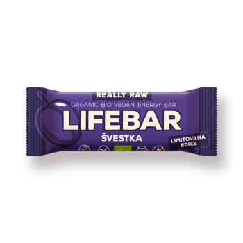 Lifebar švestková BIO RAW 47g 