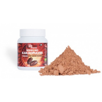 Kakaový nepražený prášek BIO RAW  150 g Lifefood