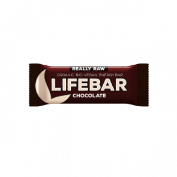 Lifebar BIO čokoládová 47 g RAW