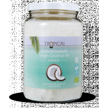 Kokosový panenský olej TROPICAI BIO RAW 1,42 L