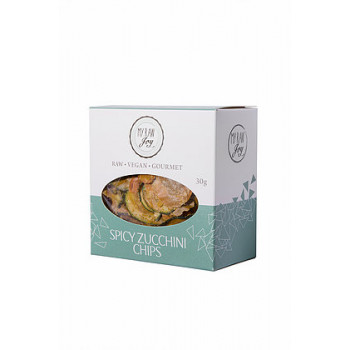 SPICY ZUCCHINI CHIPS - 30g (pikantní cuketové)
