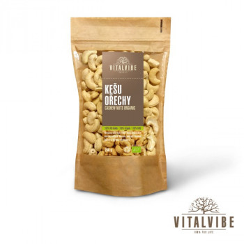 Kešu ořechy RAW BIO 250 g sušené na slunci