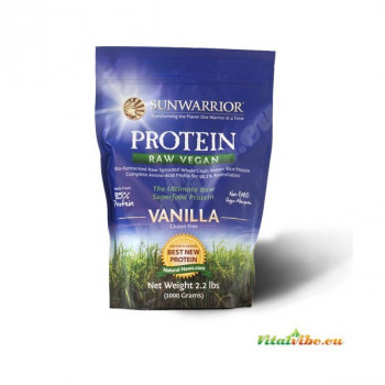 Rostlinný protein SunWarrior 750 g BIO RAW s vanilkou