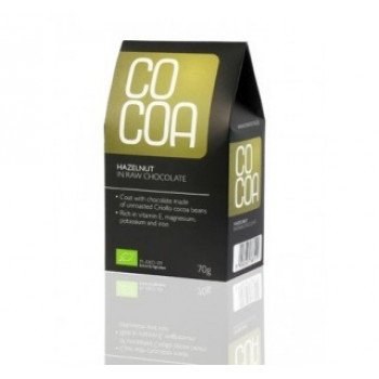 Lískové oříšky bio v RAW čokoládě 70 g