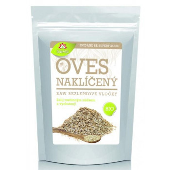 Naklíčený oves - raw bezlepkové vločky 360 g