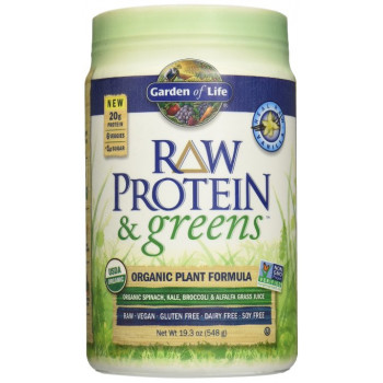 RAW Protein & greens™ (Protein se zelenými potravinami) 611g