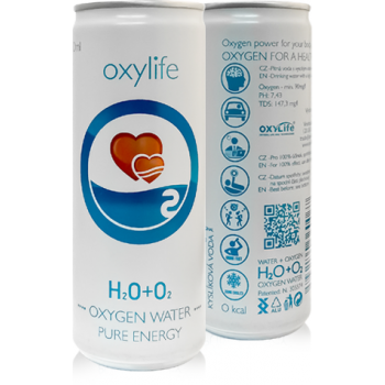 Kyslíková voda - oxylife 250ml