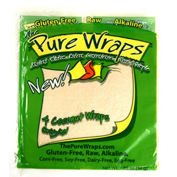 Pure Wraps - original kokosové, 4 ks (wrapy, palačinky)