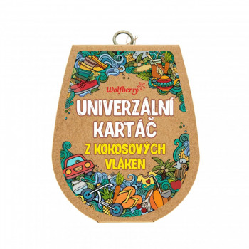 Kartáč z kokosových vláken univerzální - malý 